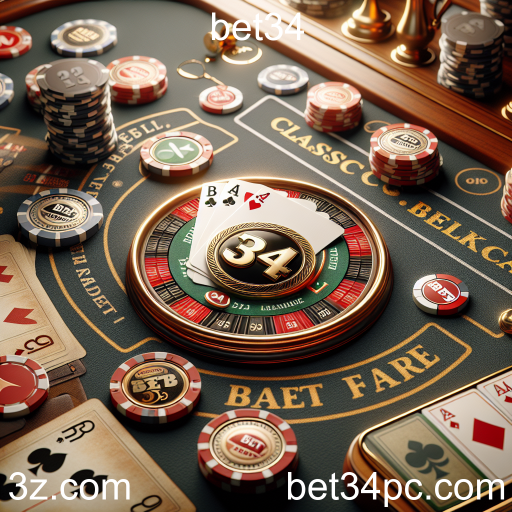 Descubra o Blackjack Clássico no Bet34: A Emoção do Jogo de Cartas em Seu Lar